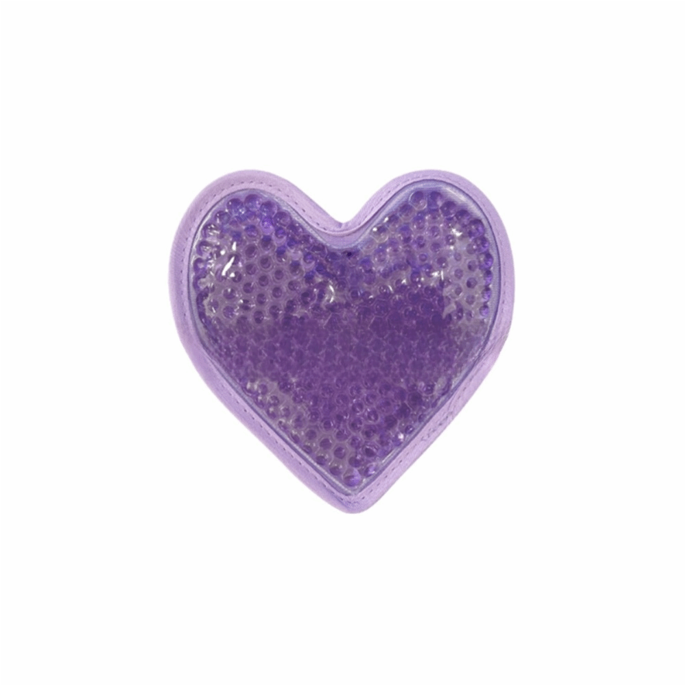 Cold Pack Ice Gel - Portable PVC Heart Shaped Ice Pack