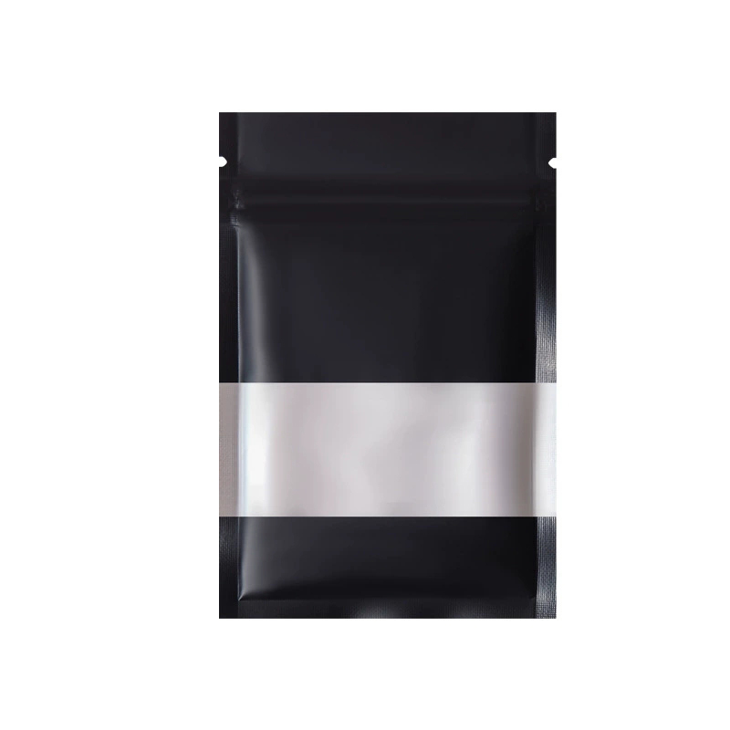 Food Storage Bags Zip Lock Pouch - 50pcs Resealable Coffee Herb Powder Zipper
