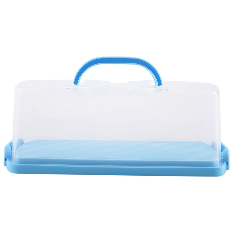 Food Storage Containers Plastic Box - AS63-Portable Bread Box With Handle Loaf