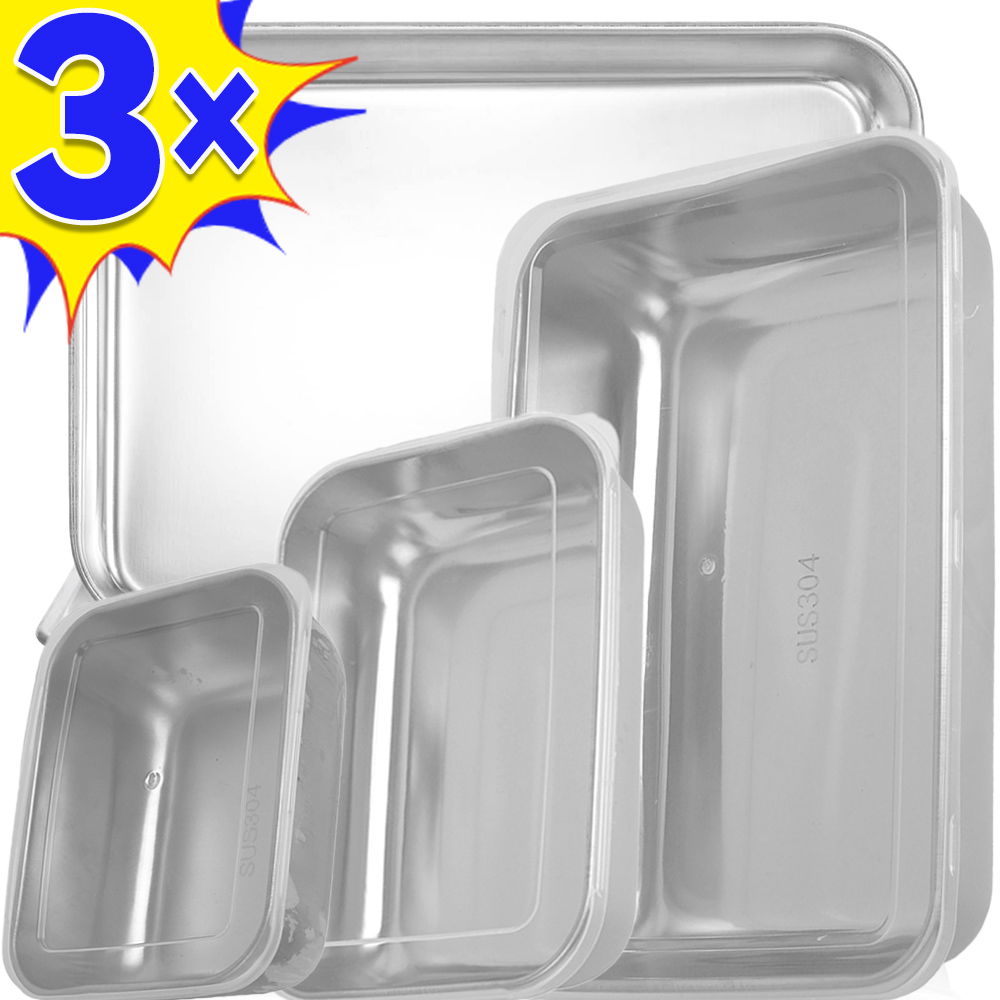 Food Storage Boxes With Lids - Stainless Steel Food Storage Box Fresh-keeping