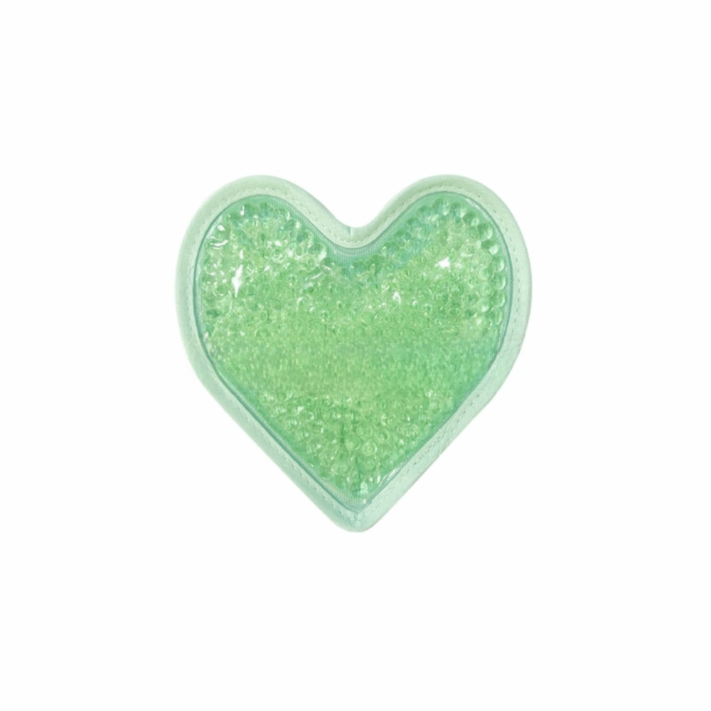Cold Pack Ice Gel - Portable PVC Heart Shaped Ice Pack