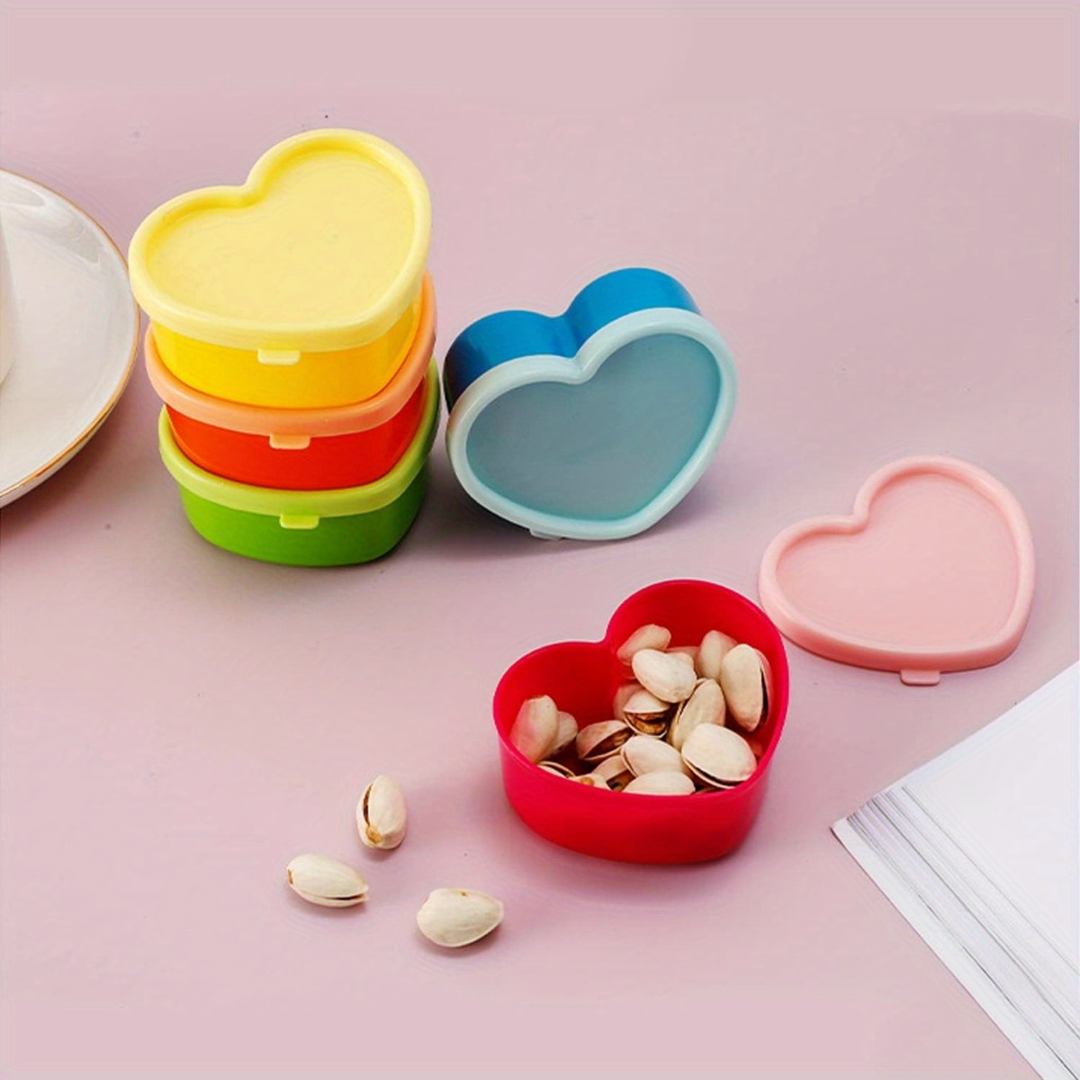 Food Storage For Room - 5PCS Mini Lunch Box Condiment Storage