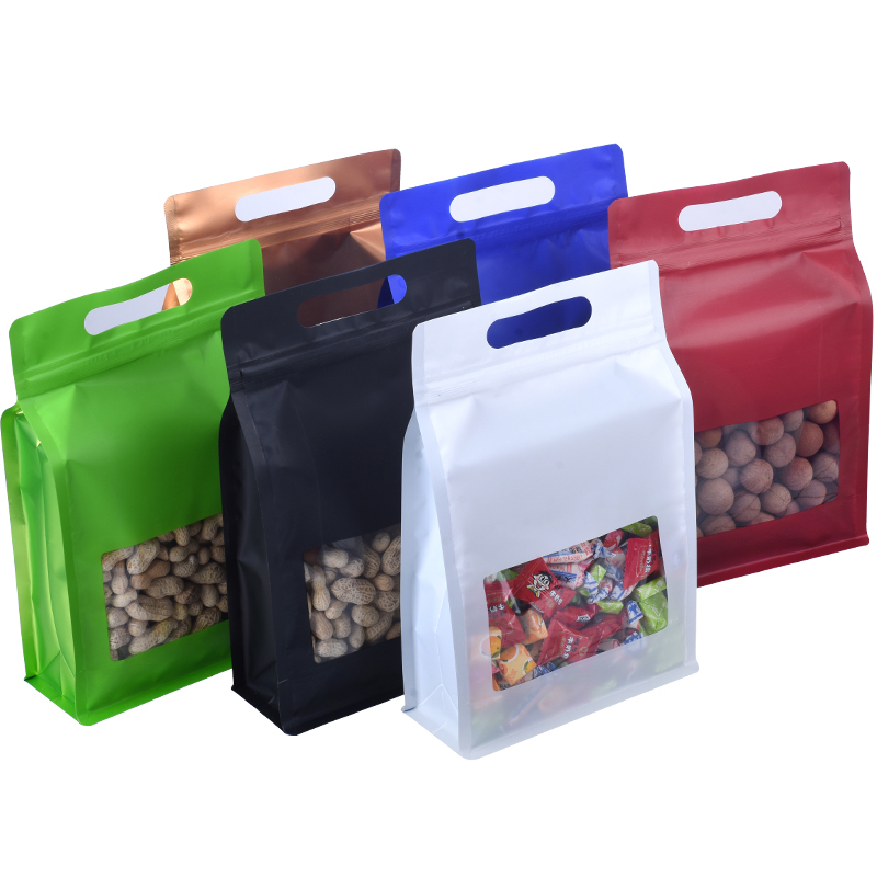 Food Storage Bags Zip Lock Pouch - Color Laser Stand Up Pouches Square