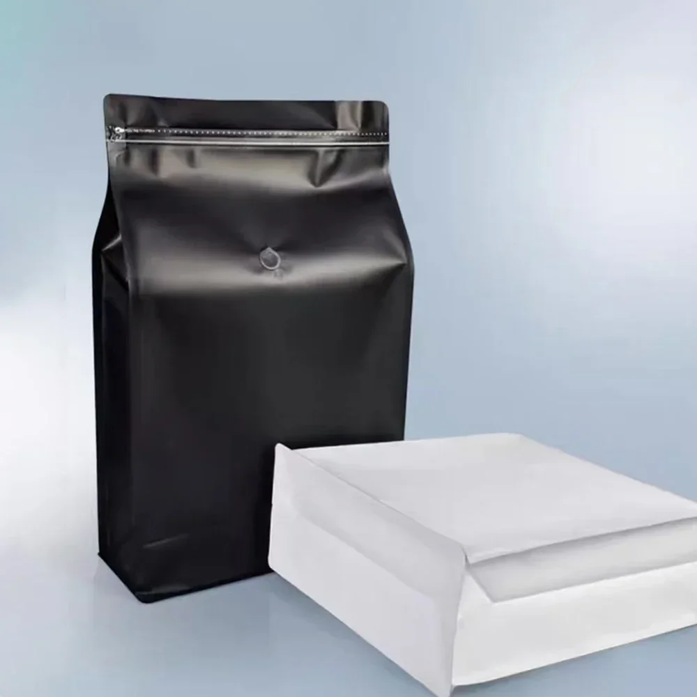 Food Storage Bags Zip Lock Pouch - Large Capacity Resealable 5kg Coffee Bean