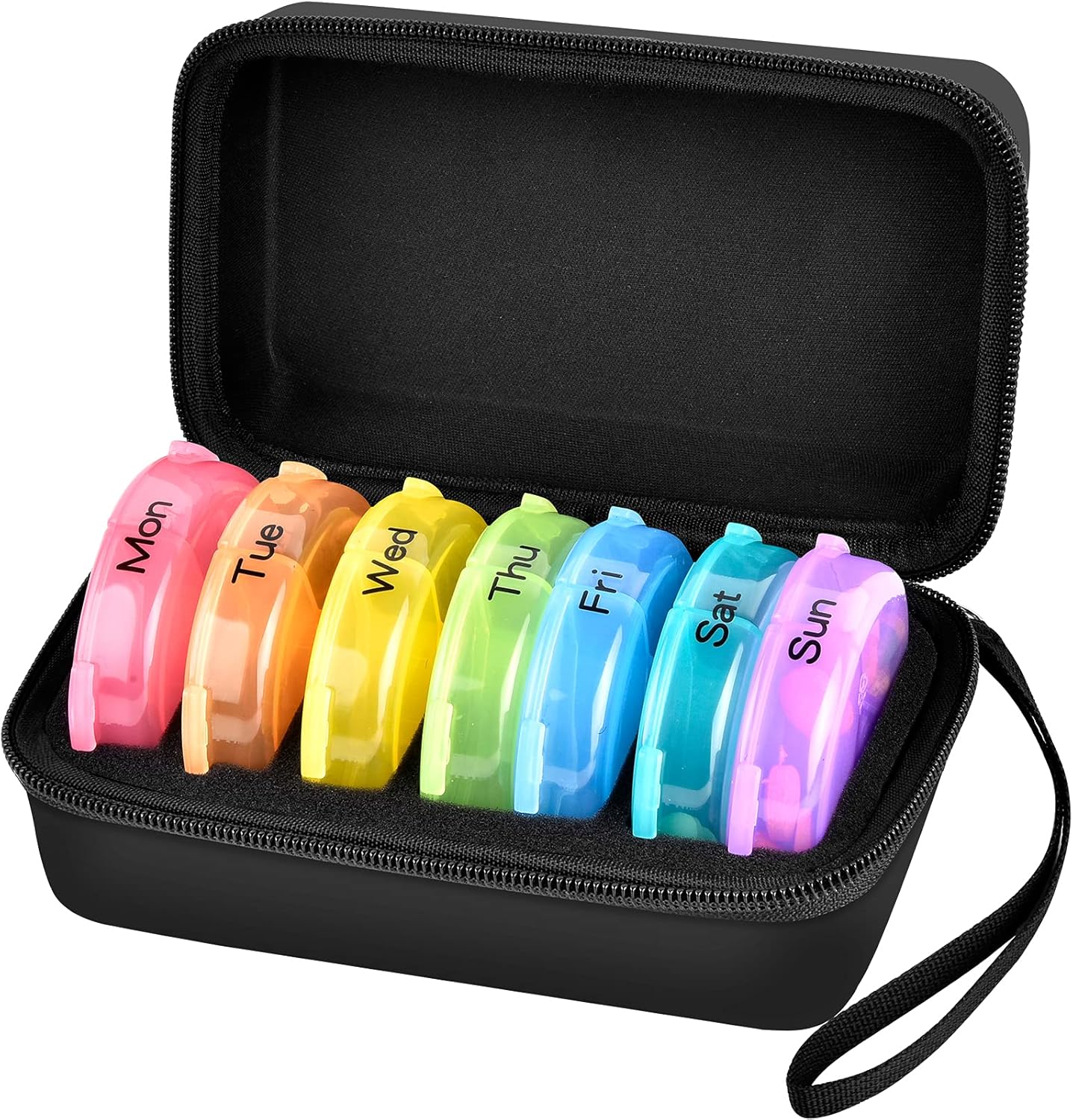 Xxl Food Storage Container - Weekly Pill Organizer 3 Times a