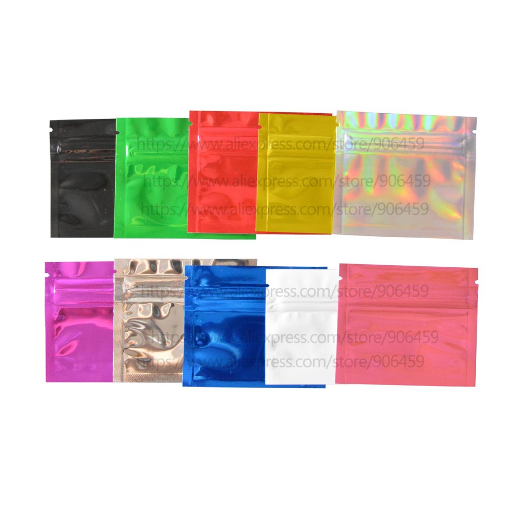 Food Storage Bags Zip Lock Pouch - Bộ 100 7.5X6.5 Cm (3 ''X