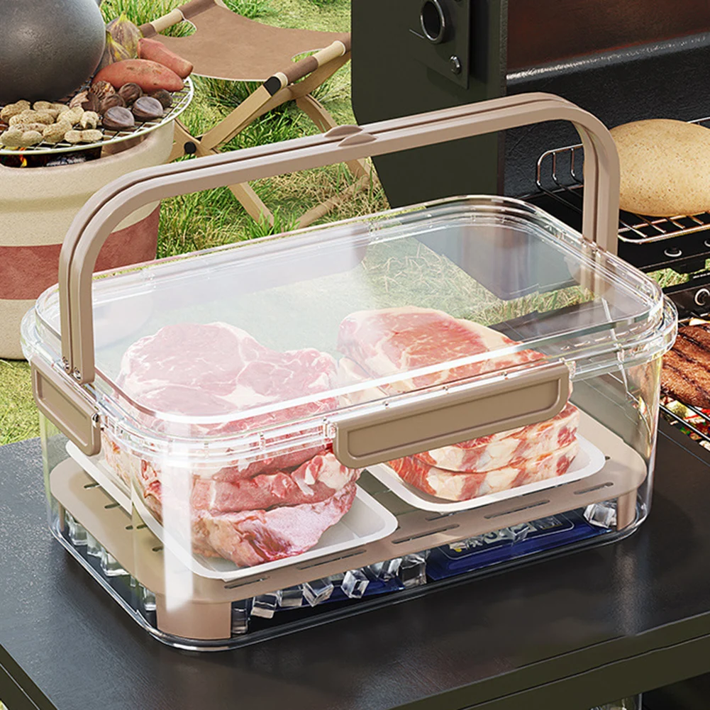 Food Storage Containers Plastic Box - Portable Food Storage Container Large Capacity