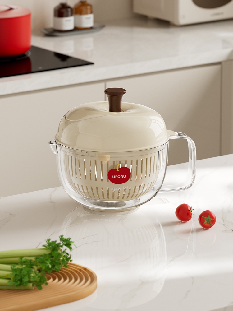 Xxl Food Storage Container - Joined Large Salad Spinner with Drain,