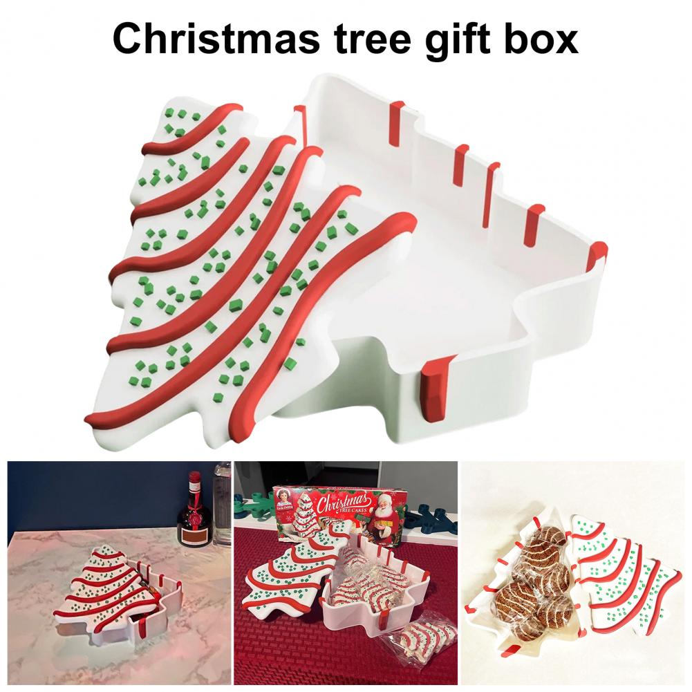 Food Storage Of Plants - Christmas Tree Box Tree Shape Cake