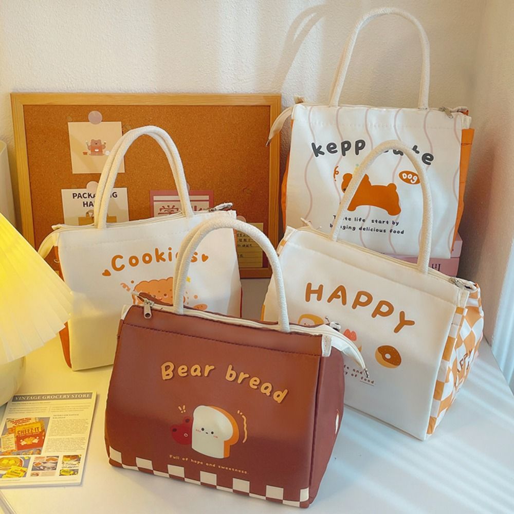 Xxl Food Storage Container - Kawaii Portable Thermal Lunch Bags Cartoon