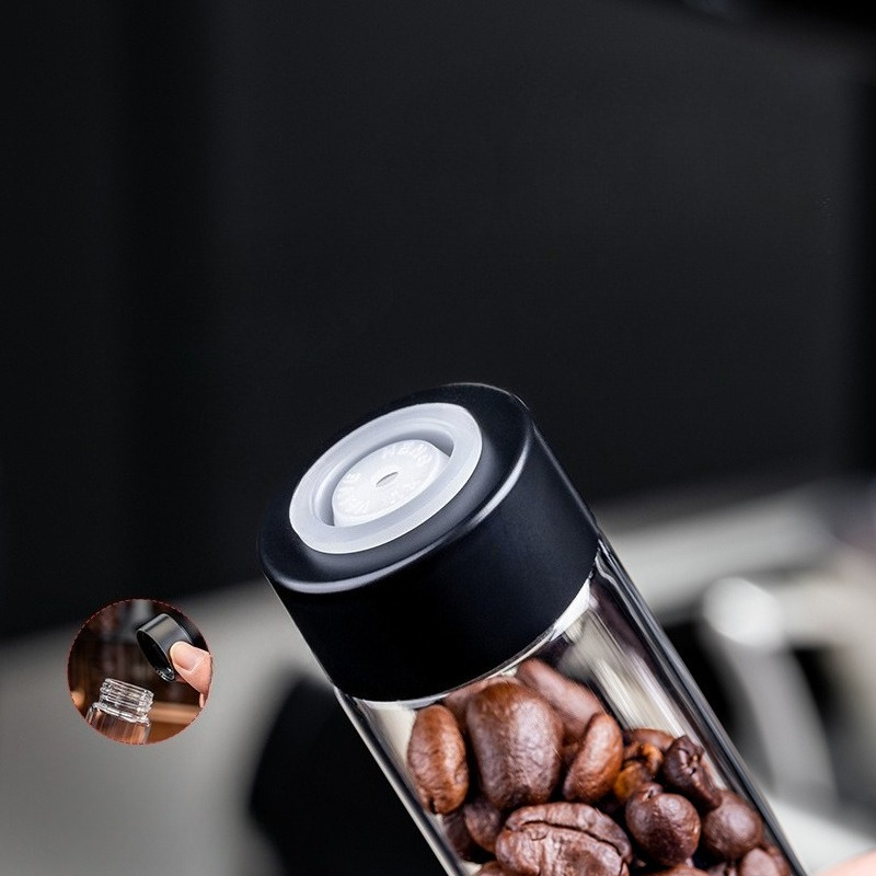 JUSTINLAU Glass Coffee Bean St - đánh giá và giá Food Storage For Room