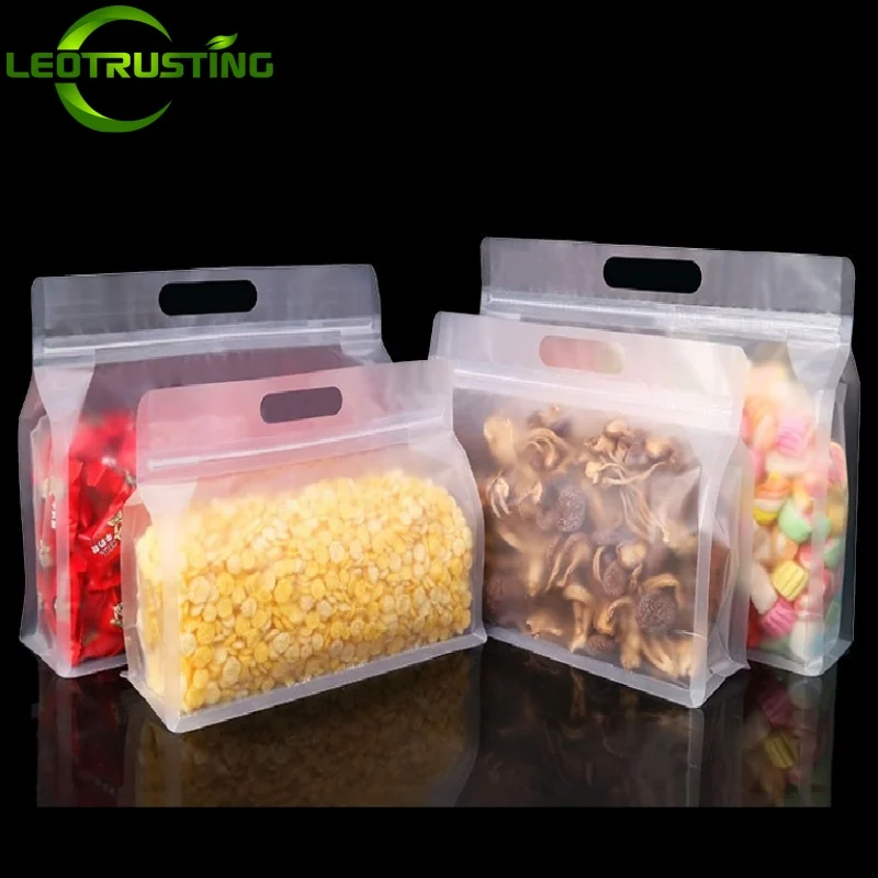 50PCS Frosted 3D Stand Up Zipl - đánh giá và giá Food Storage Bags Zip Lock Pouch