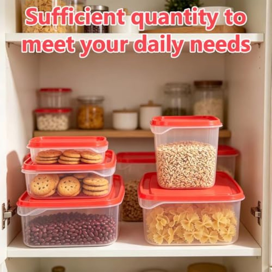17Pcs Plastic Food Storage Set - đánh giá và giá Food Storage With Lids