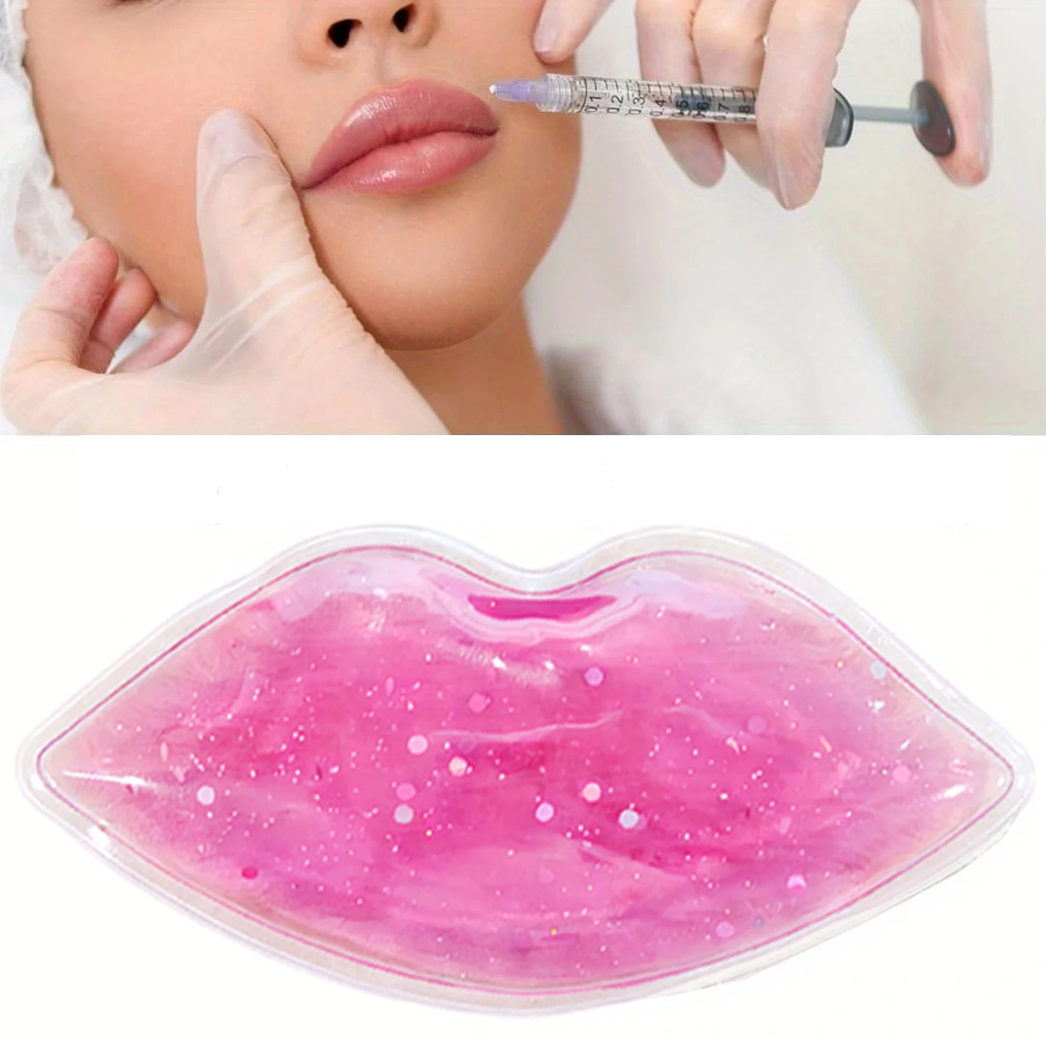 1-6PCS Big Size Lip Ice Pack H - đánh giá và giá Cold Pack Ice Gel