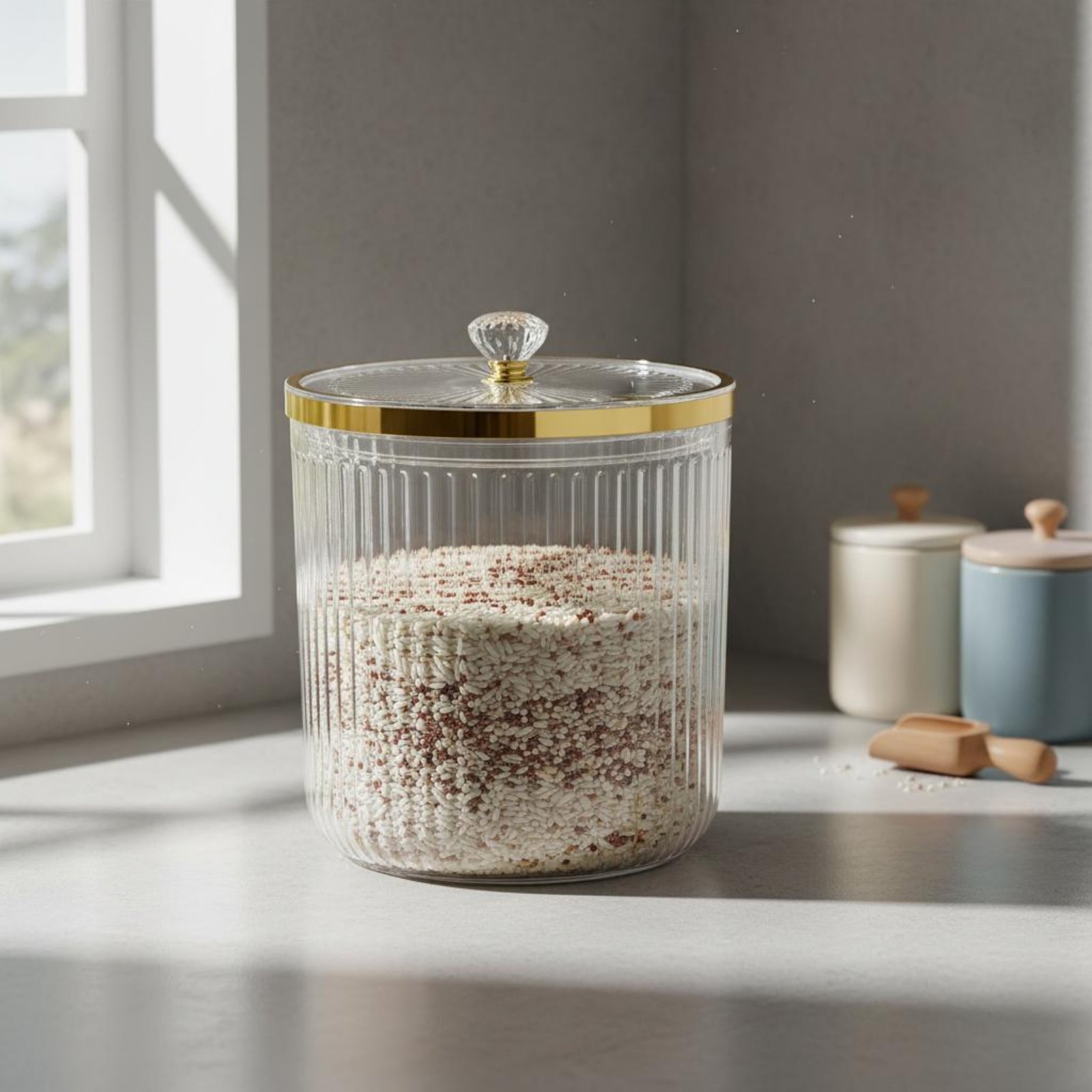 Dry Food Storage Container Wid - đánh giá và giá Food Storage Design