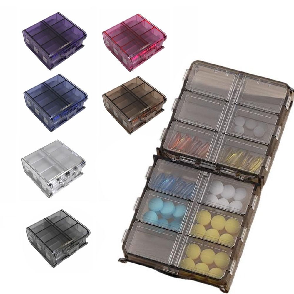12 Grids Pill Dispenser Box Do - đánh giá và giá Xxl Food Storage Container