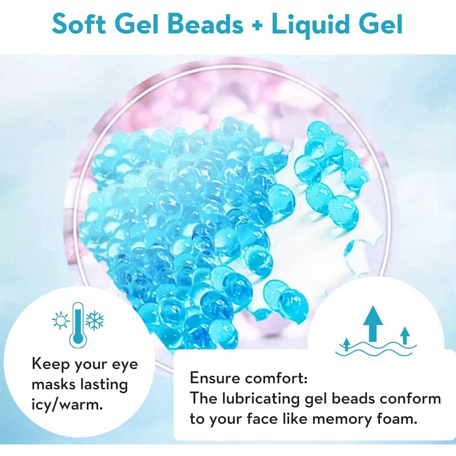 2Pcs/Set Gel Eye Mask Cooling  - đánh giá và giá Cold Pack Ice Gel