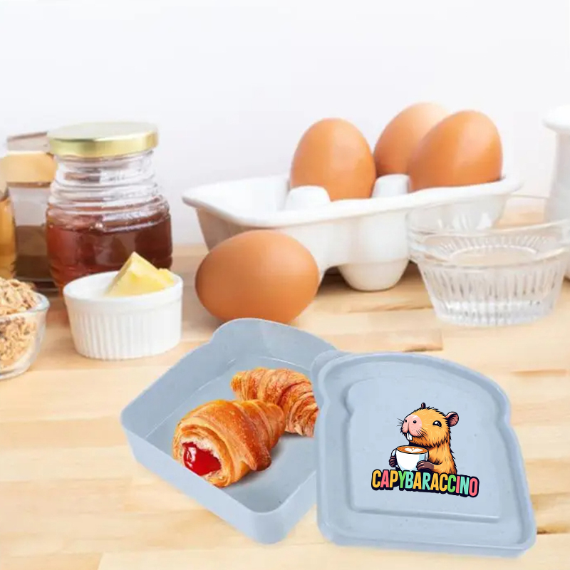 Capybara Sandwich Food Storage - đánh giá và giá Food Storage Containers Plastic Box