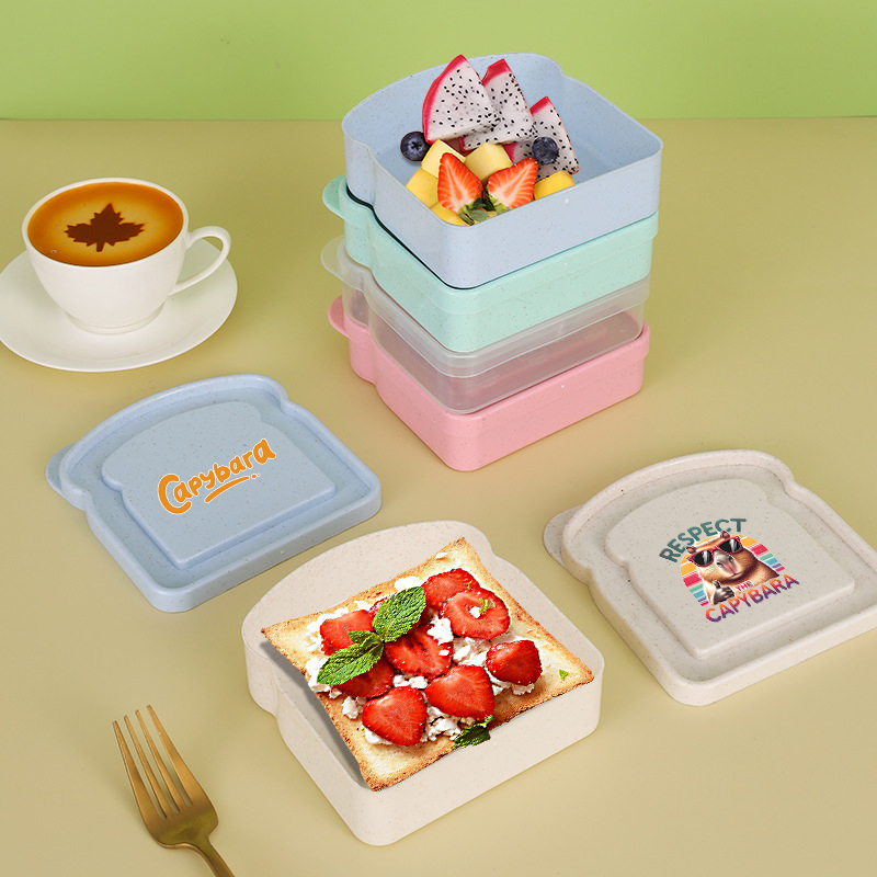 Capybara Sandwich Food Storage - đánh giá và giá Food Storage Containers Plastic Box
