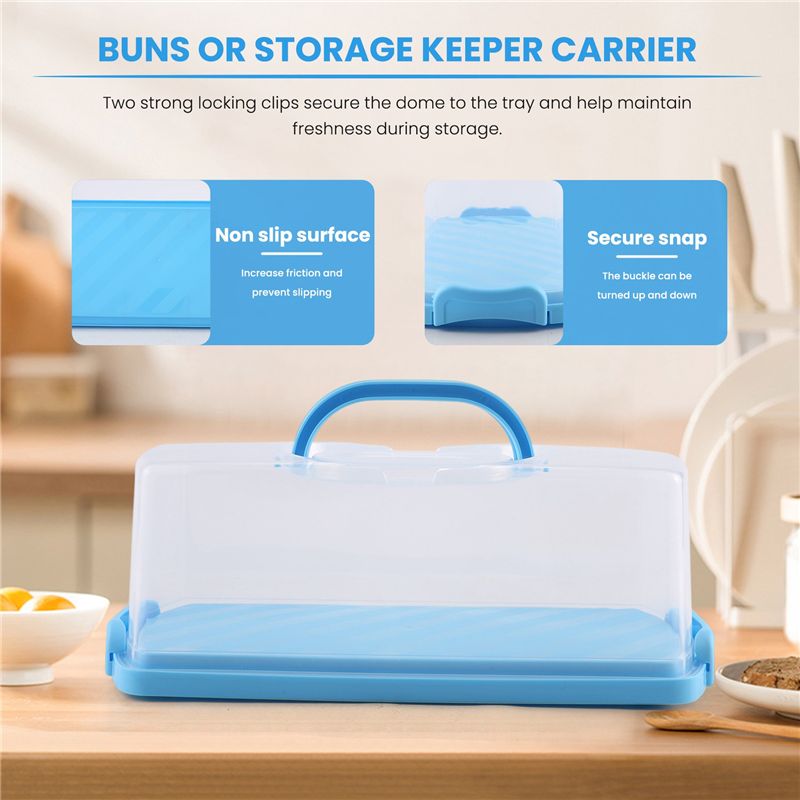 AS63-Portable Bread Box With H - đánh giá và giá Food Storage Containers Plastic Box