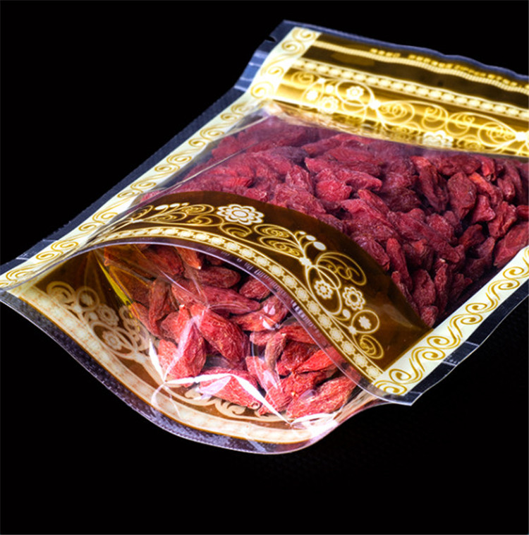 100 Chiếc Đứng Lên Nhựa Vàng K - đánh giá và giá Food Storage Bags Zip Lock Pouch