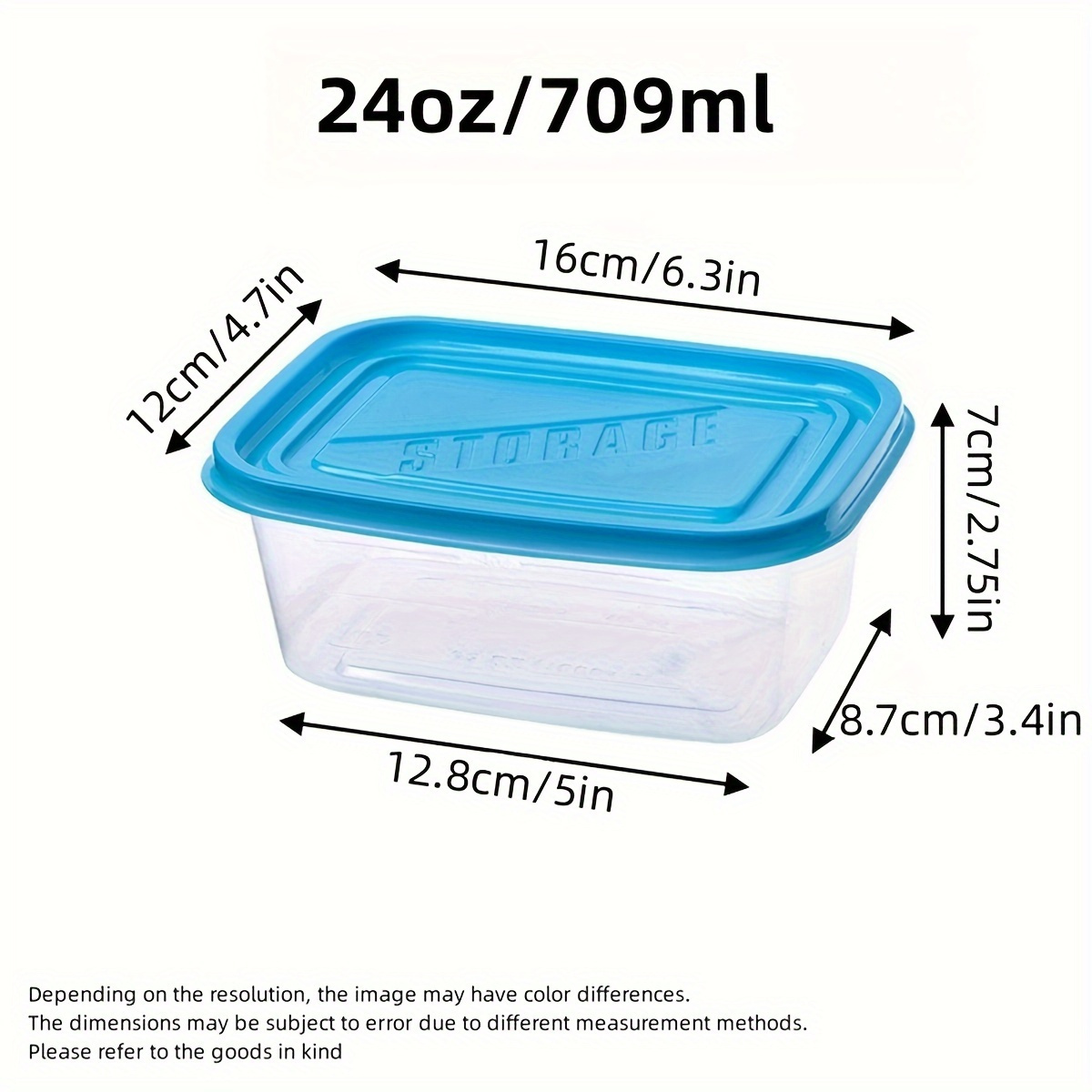 A Set of 6 Transparent Stackab - đánh giá và giá Food Storage Boxes With Lids