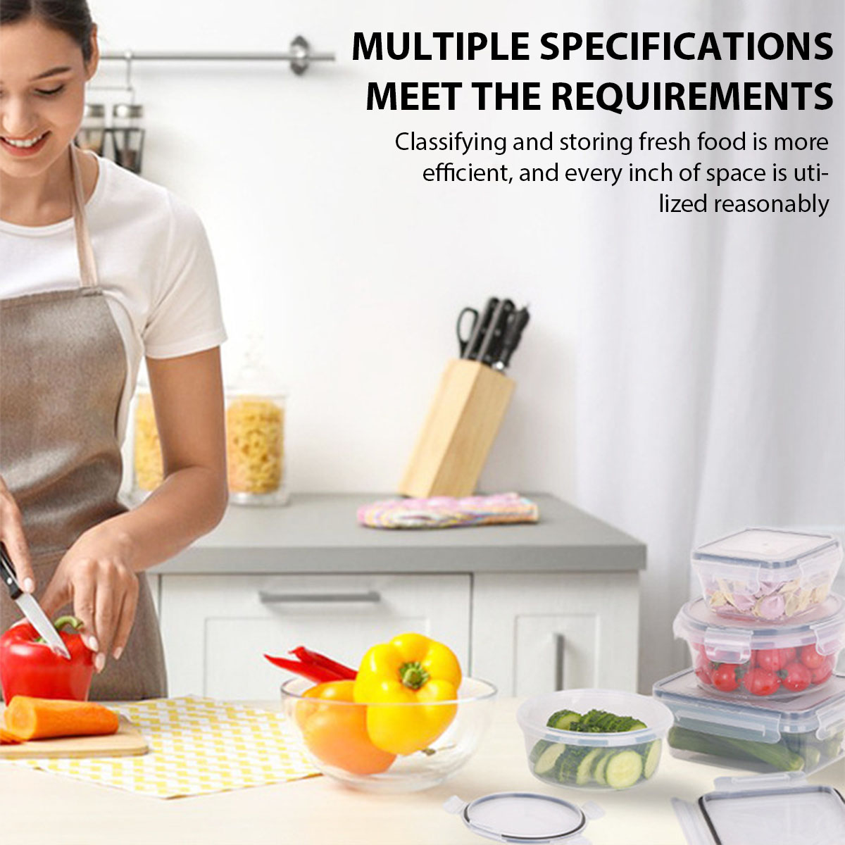 24Pcs/set Food Storage Box Set - đánh giá và giá Food Storage Containers Plastic Box