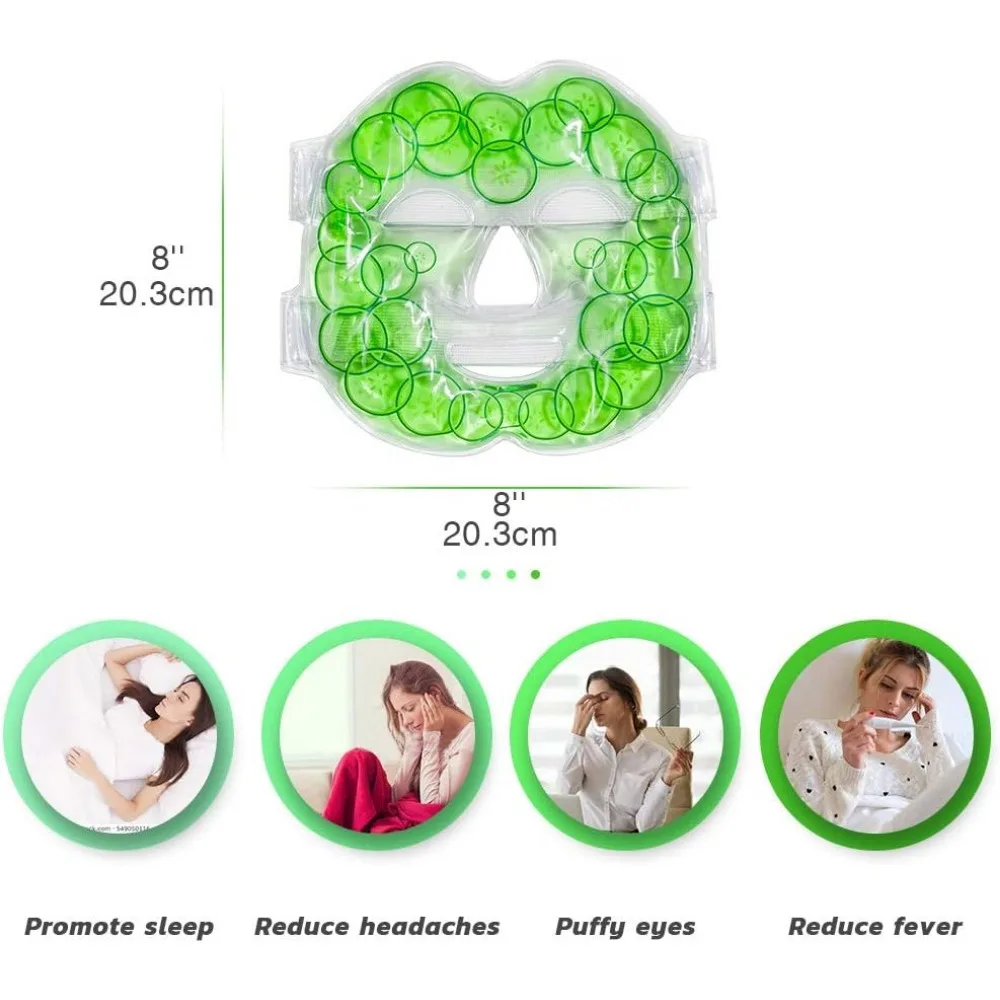 Face Ice Gel Pack with Wrap Re - đánh giá và giá Cold Pack Ice Gel