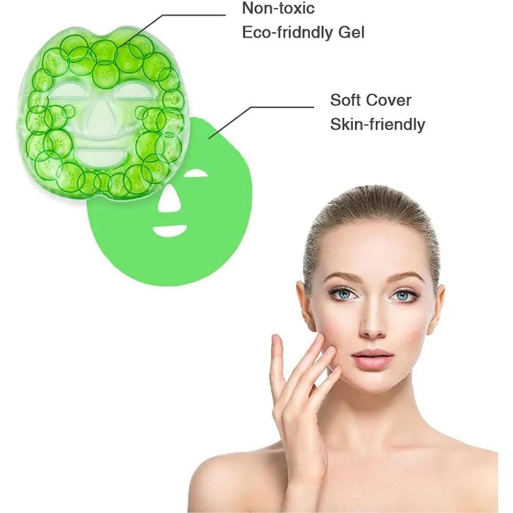 Face Ice Gel Pack with Wrap Re - đánh giá và giá Cold Pack Ice Gel