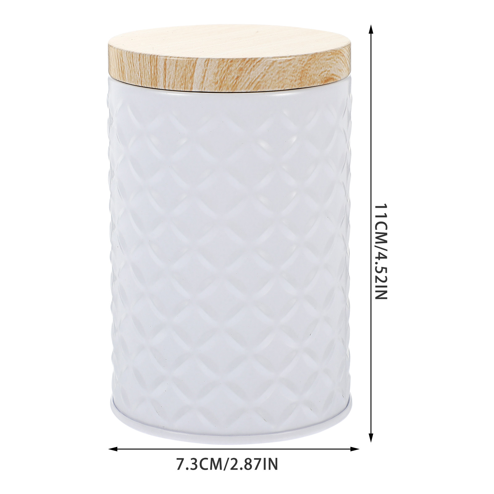 2Pcs Food Grade Tinplate Stora - đánh giá và giá Food Storage With Lids