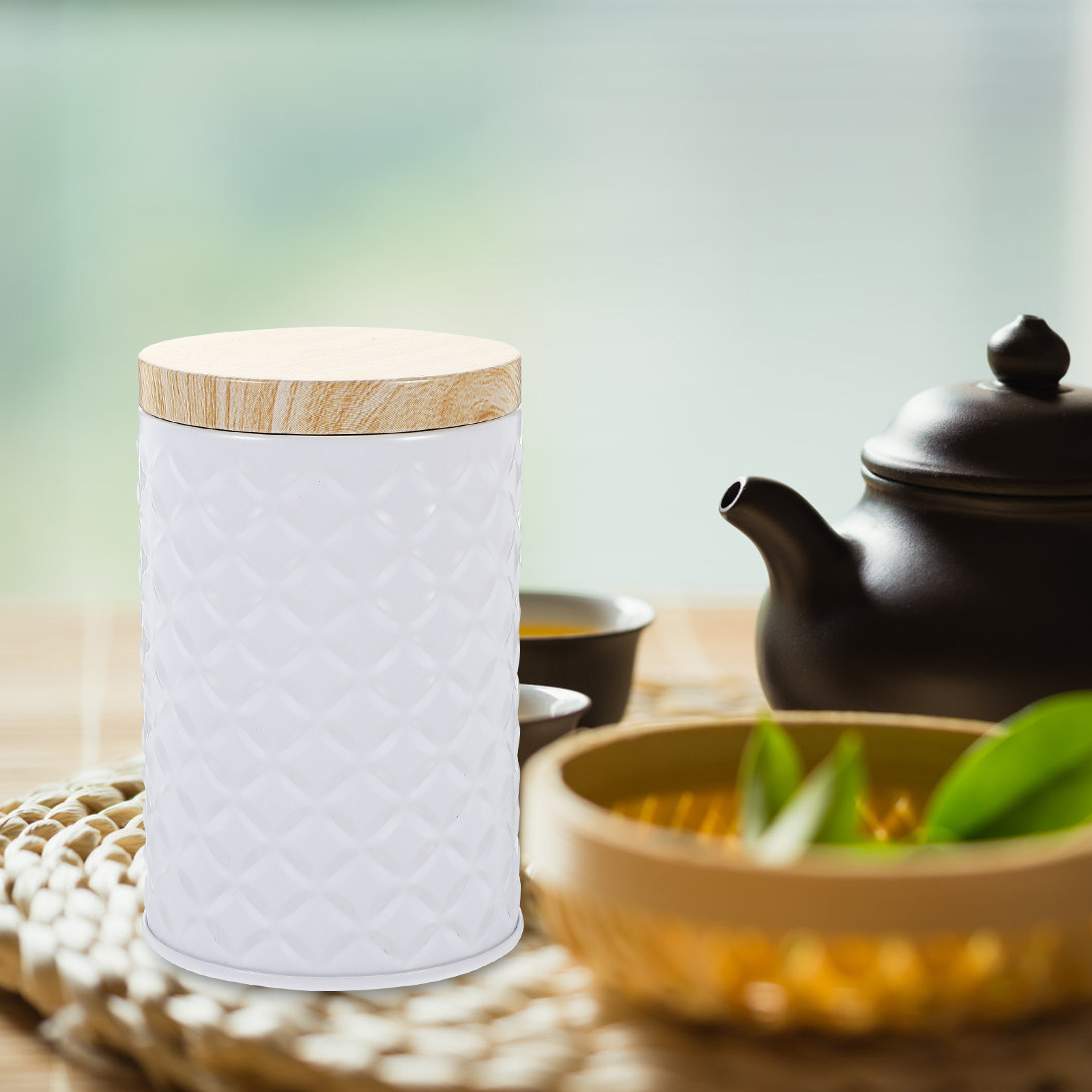 2Pcs Food Grade Tinplate Stora - đánh giá và giá Food Storage With Lids