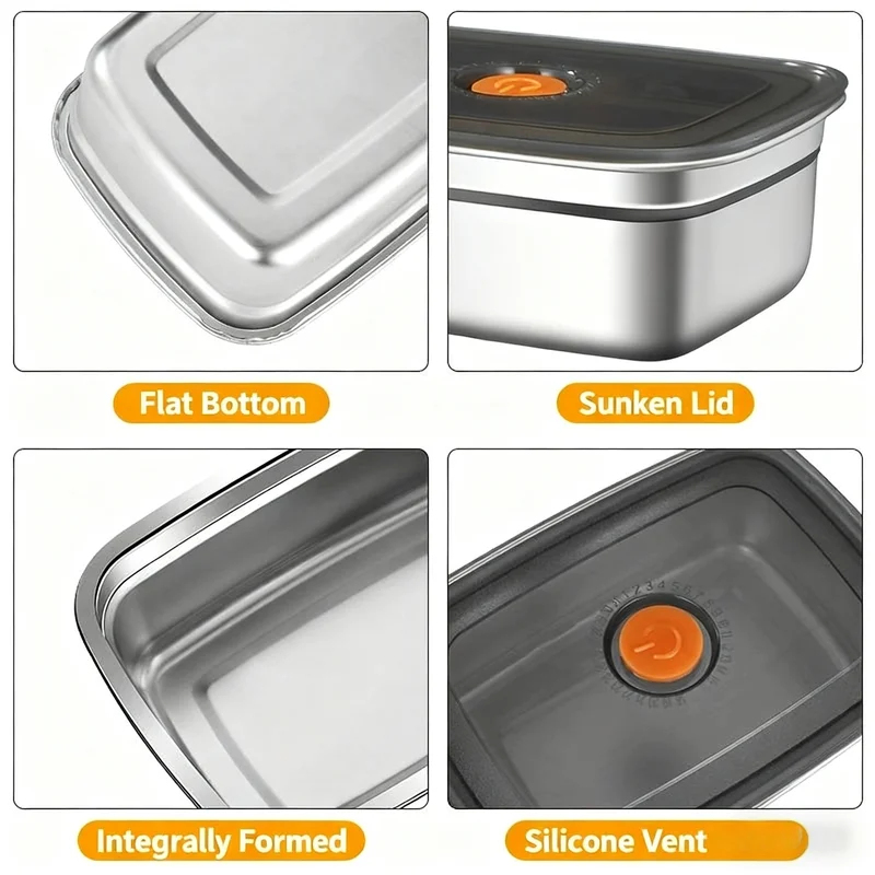 Large Capacity Stainless Steel - đánh giá và giá Xxl Food Storage Container