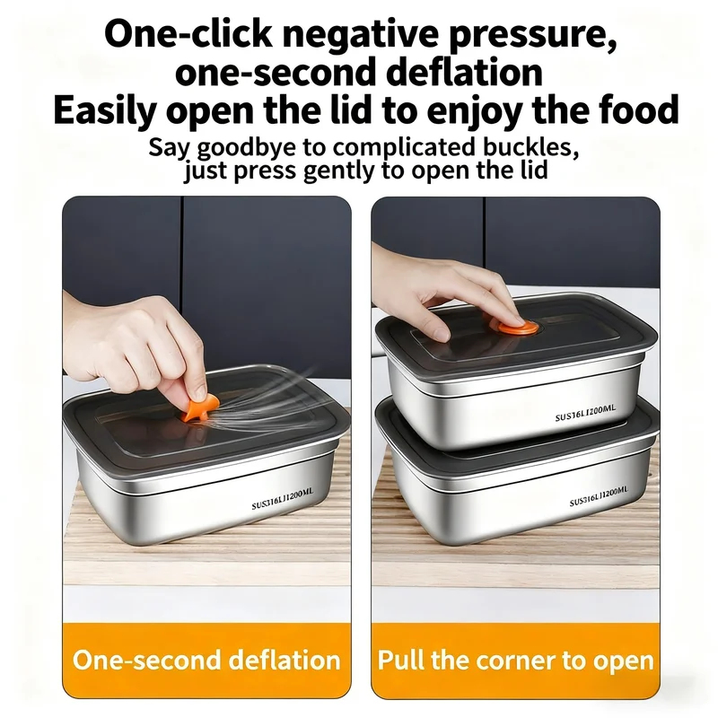 Large Capacity Stainless Steel - đánh giá và giá Xxl Food Storage Container