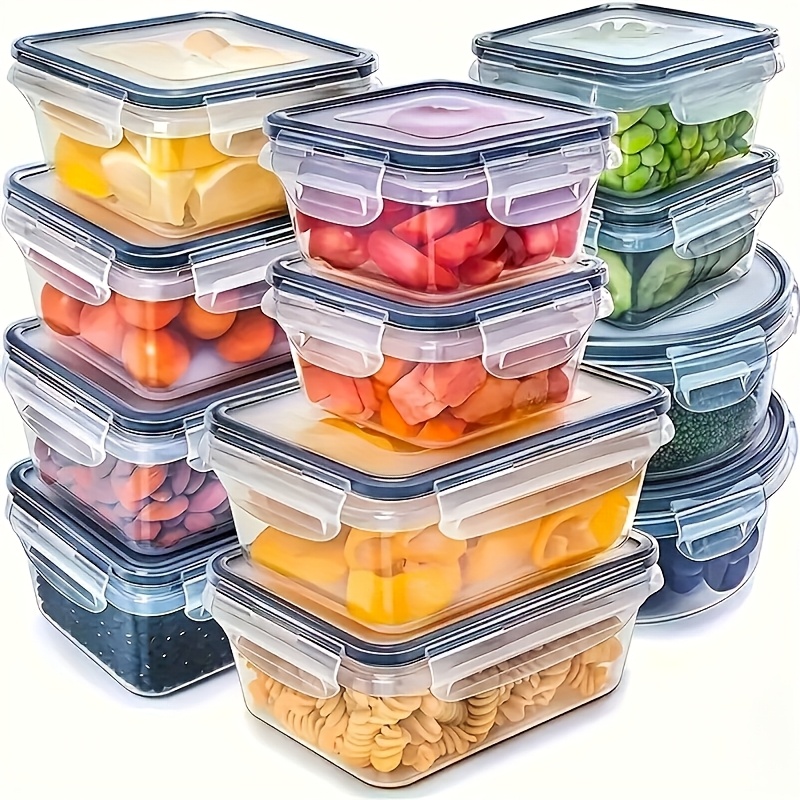8Pcs Set Includes 4 Containers - đánh giá và giá Food Storage For Room