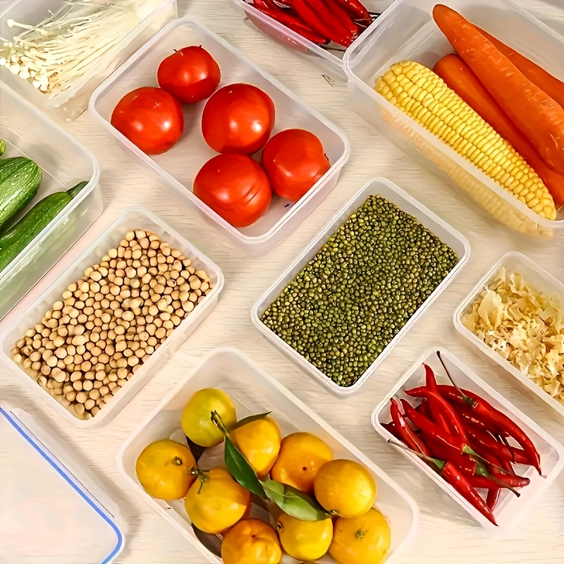 8Pcs Set Includes 4 Containers - đánh giá và giá Food Storage For Room