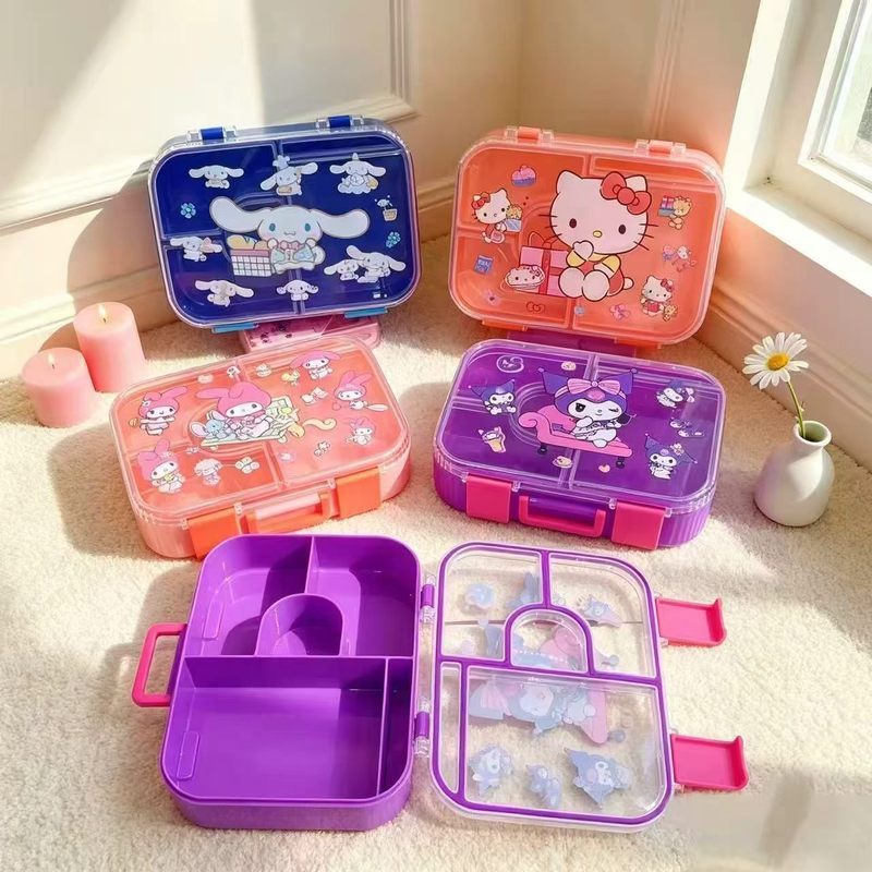 Hello Kitty 1700ml Portable Lu - đánh giá và giá Food Storage Design