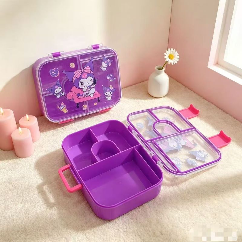 Hello Kitty 1700ml Portable Lu - đánh giá và giá Food Storage Design