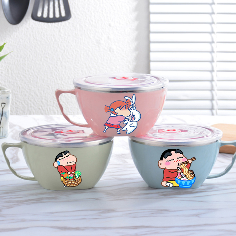 Crayon Shin-chan Noodle Bowl L - đánh giá và giá Food Storage Design