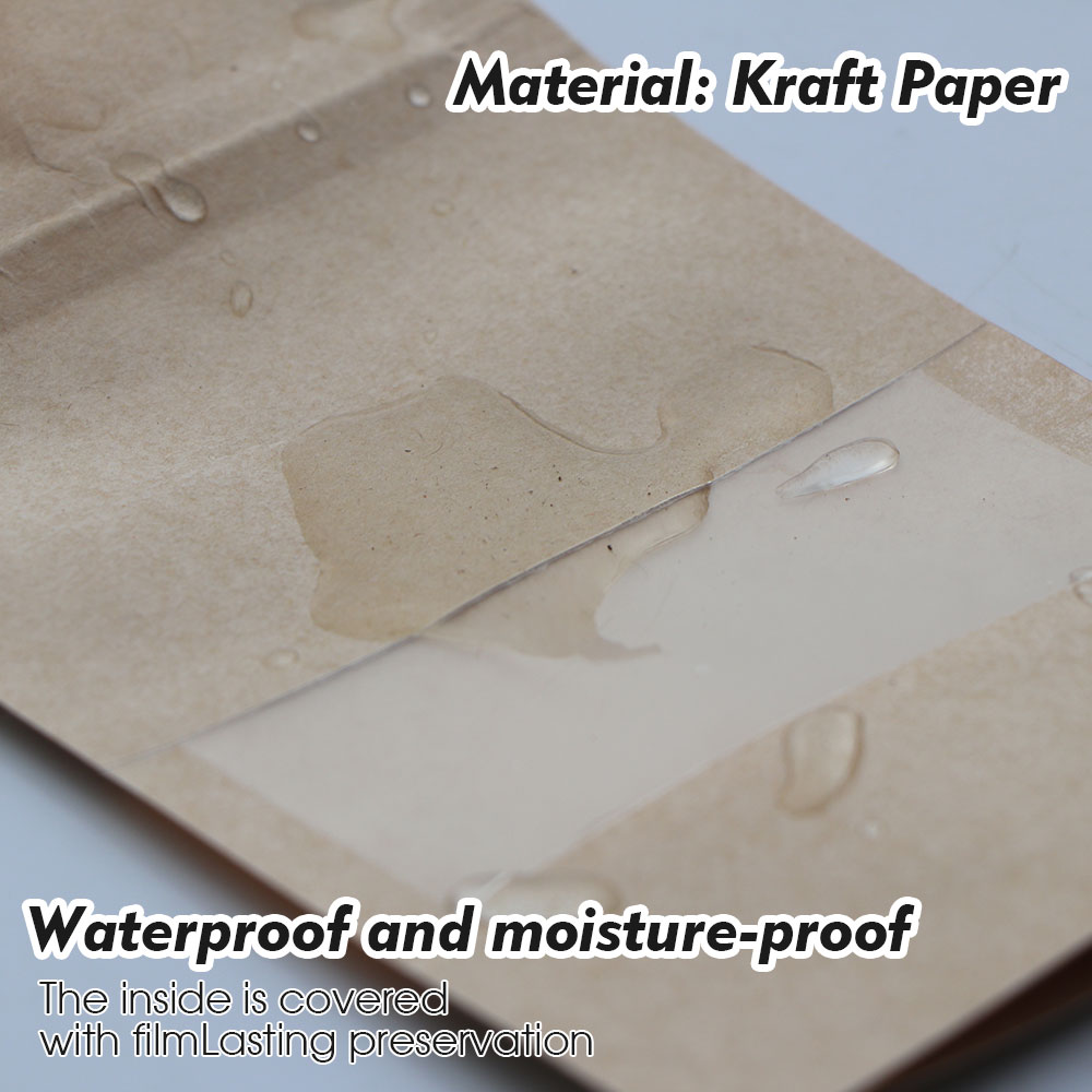 Kraft Paper Zip Lock Bags with - đánh giá và giá Food Storage Bags Zip Lock Pouch