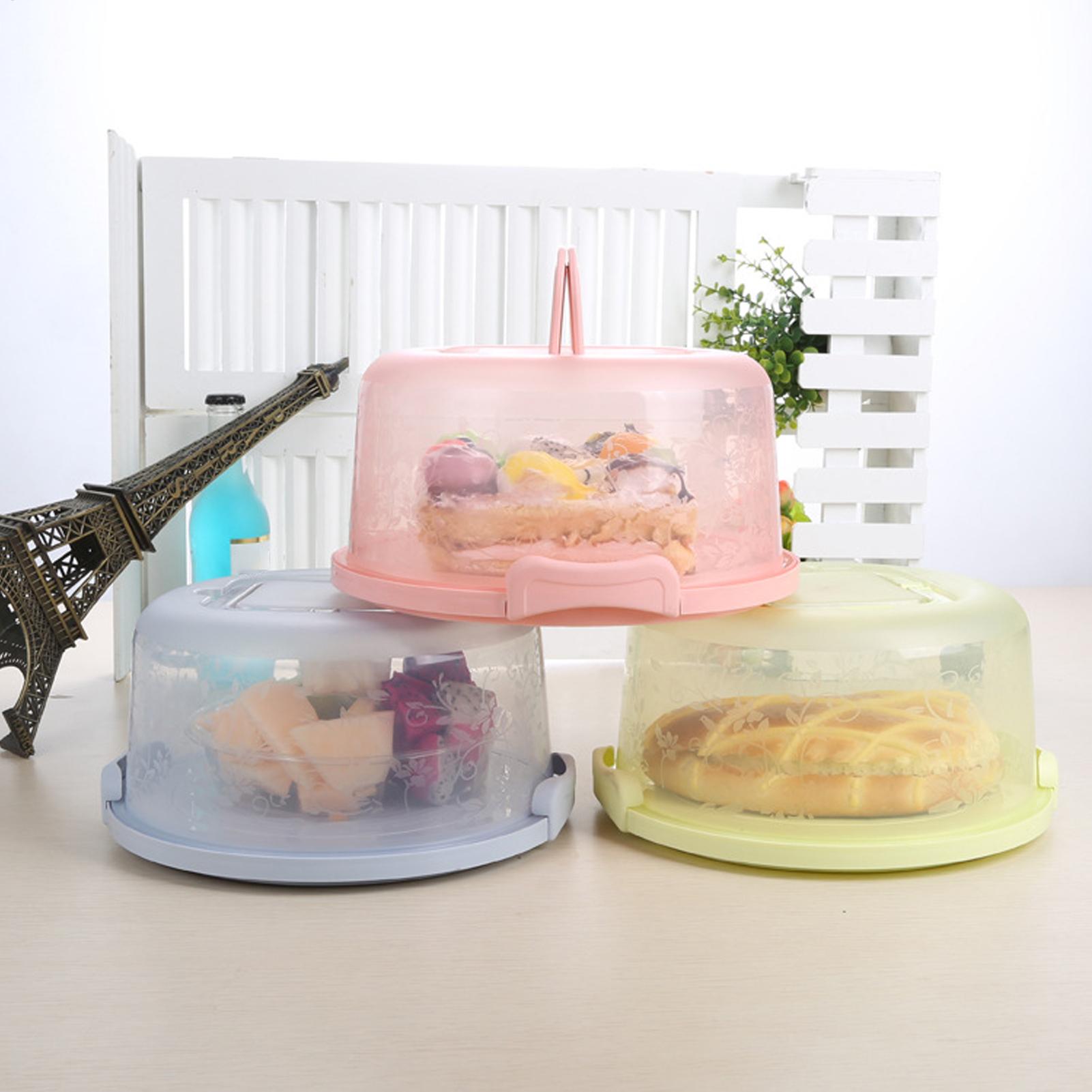 Handheld Cake Carrier Reusable - đánh giá và giá Food Storage Containers Plastic Box