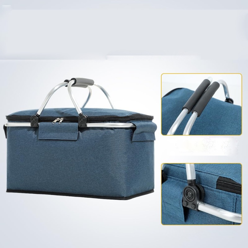 Flat Foldable Oxford Picnic Ba - đánh giá và giá Food Storage Design