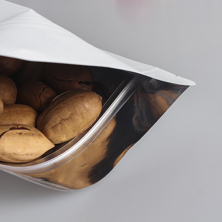 Bán Buôn Đứng Lên Giấy Trắng K - đánh giá và giá Food Storage Bags Zip Lock Pouch