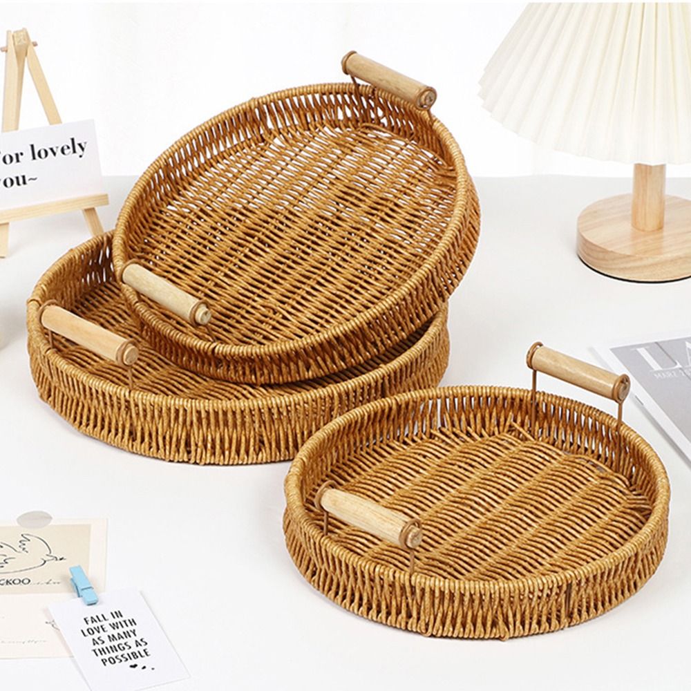 Food Plate Handwoven Plastic R - đánh giá và giá Food Storage Of Plants
