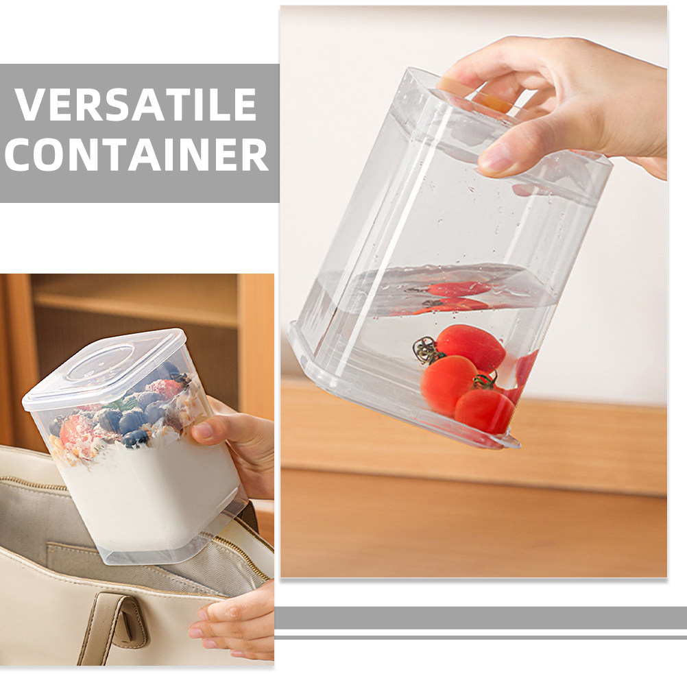 Airtight Clear Yogurt Storage  - đánh giá và giá Food Storage Design