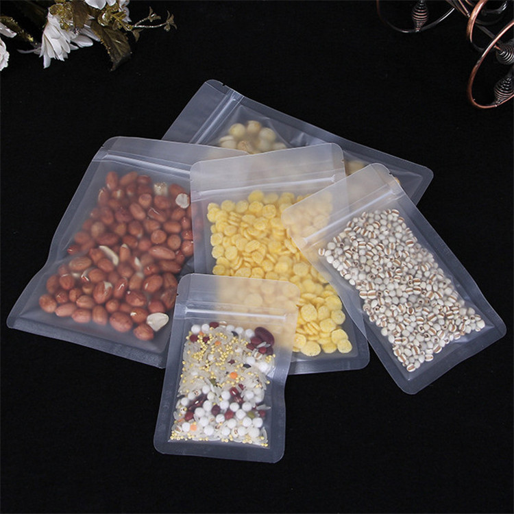 100 Chiếc Mờ Nhựa Khóa Zip Túi - đánh giá và giá Food Storage Bags Zip Lock Pouch