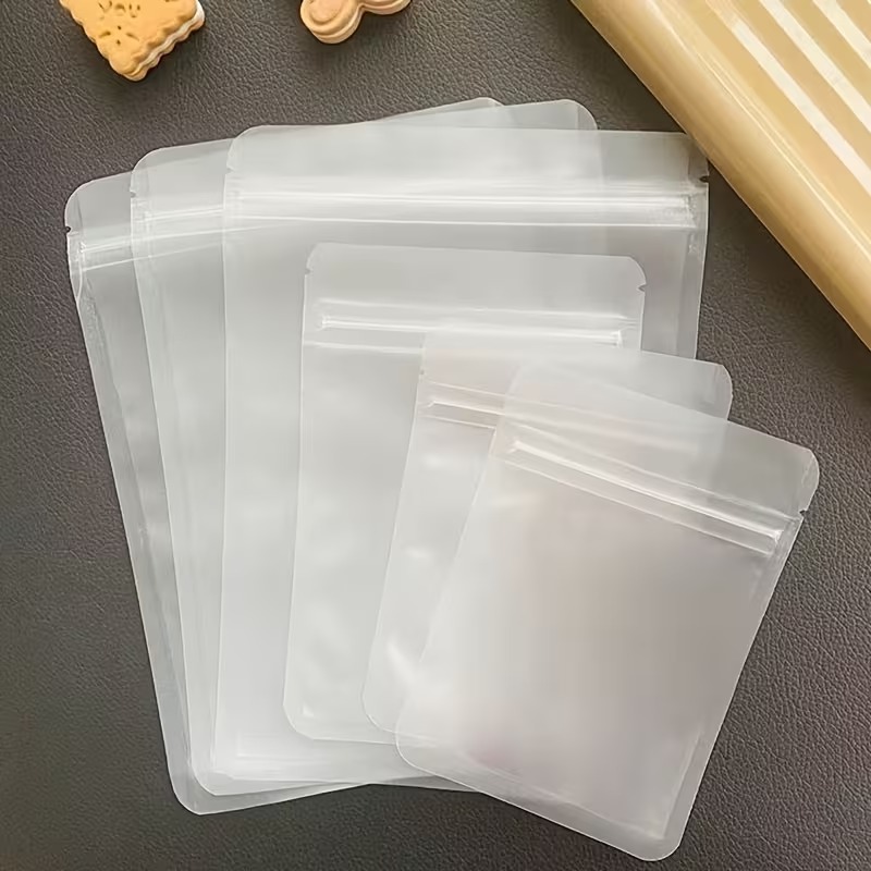 Frosted Clear Ziplock Bag Food - đánh giá và giá Food Storage Bags Zip Lock Pouch