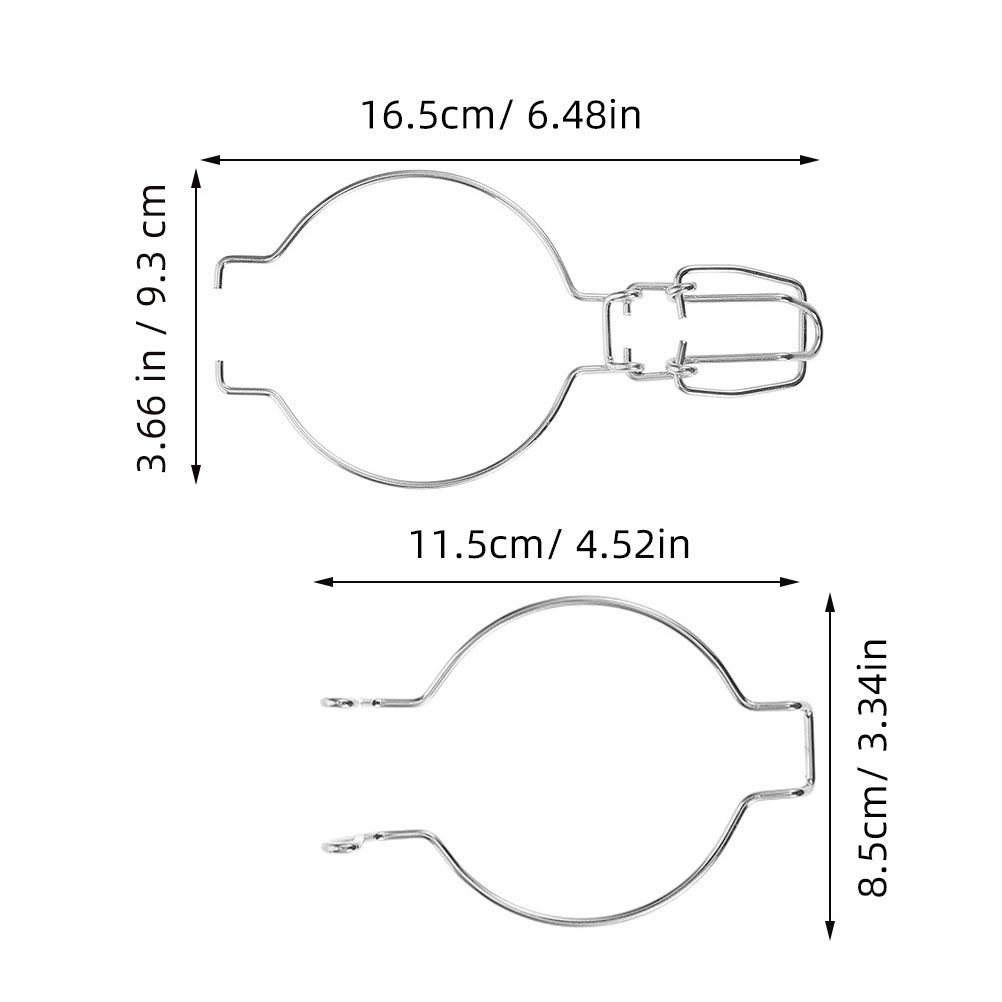 12Pcs Glass Jar Wire Clamps St - đánh giá và giá Food Storage Design