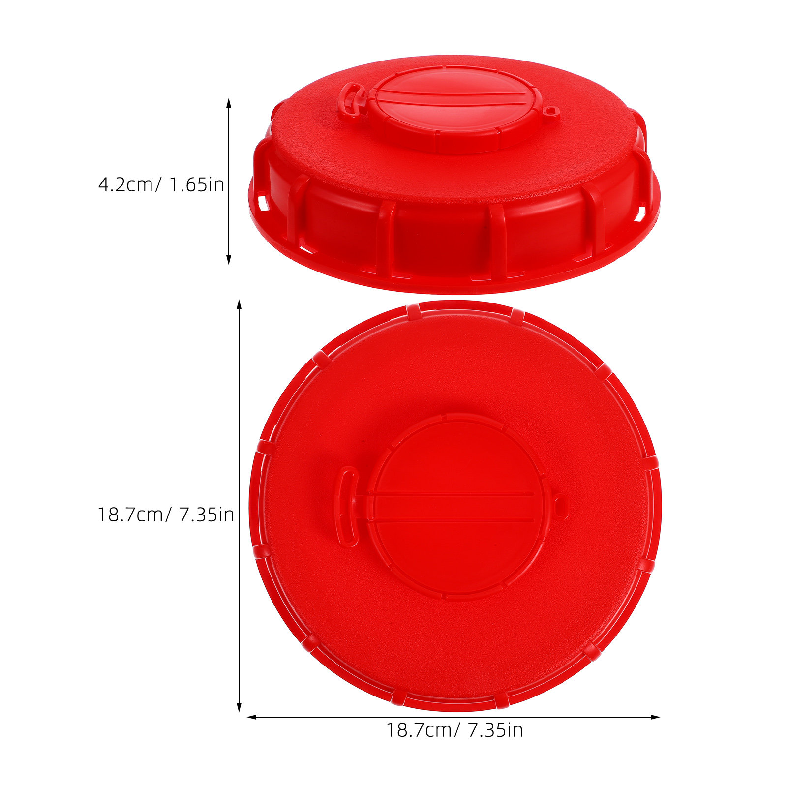 Ibc Tote Lid Red 16.2cm ABS Ve - đánh giá và giá Food Storage With Lids