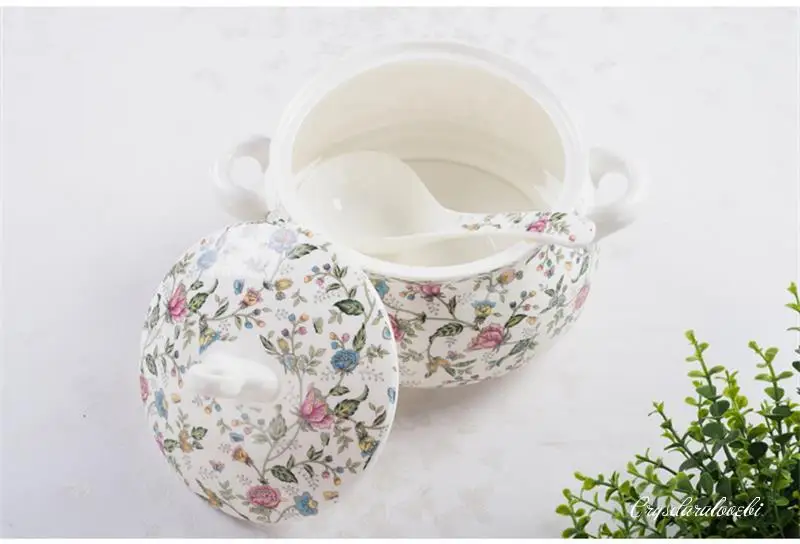 9 Inch, Bone China Tureen for  - đánh giá và giá Food Storage Of Plants