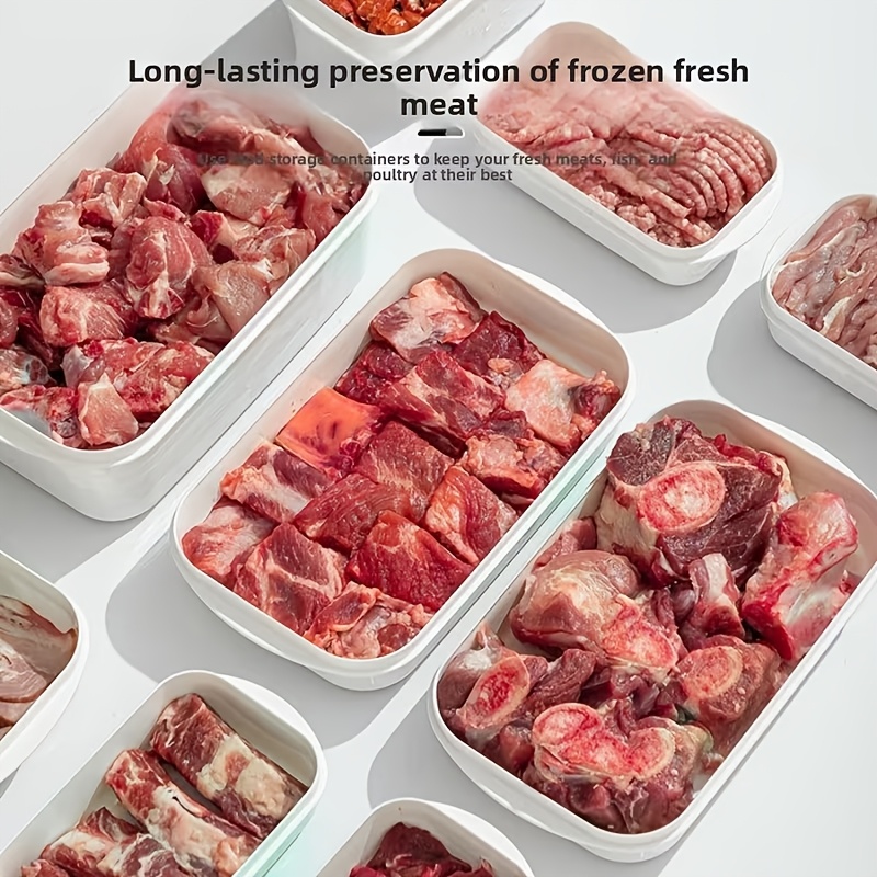 10Pcs Reusable Stackable Food  - đánh giá và giá Food Storage Boxes With Lids